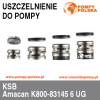 Uszczelnienie pompy KSB Amacan K800-831/45 6 UG -dolne