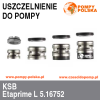 Uszczelnienie pompy KSB Etaprime L 5.16/752