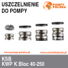 Uszczelnienie pompy KSB KWP K Bloc 40-250