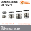 Uszczelnienie pompy KSB KWP K Bloc 65-315